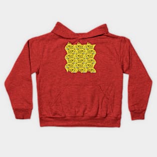 Escher fish pattern VII Kids Hoodie